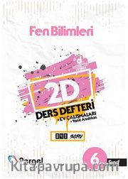 6. Sınıf Fen Bilimleri 2D Ders Defteri