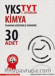 YKS TYT 1. Oturum Kimya Tamamı Çözümlü Deneme 30 Adet