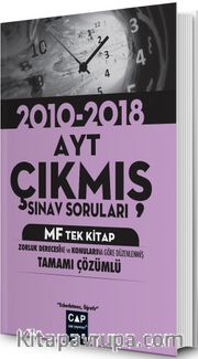 AYT MF Tek Kitap Çıkmış Sınav Soruları (2010-2018)