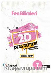 7. Sınıf  Fen Bilimleri 2D Ders Defteri
