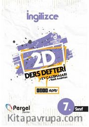 7. Sınıf  İngilizce  2D Ders Defteri