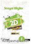 7. Sınıf  Soyal Bilgiler 2D Ders Defteri