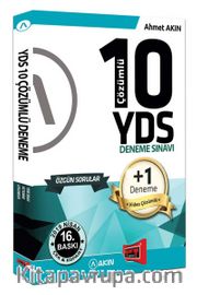 YDS Özgün 10 +1 Çözümlü Deneme Sınavı 