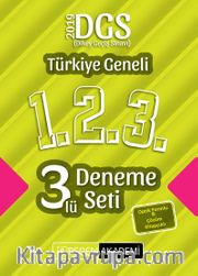 2019 DGS Türkiye Geneli Deneme (1.2.3) 3'lü Deneme Seti
