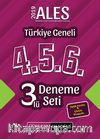2019 ALES Türkiye Geneli Deneme (4.5.6) 3'lü Deneme Seti