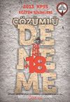 2013 KPSS Eğitim Bilimleri Çözümlü +18 Deneme