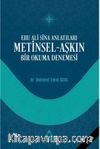 Ebu Sina Anlatıları Metinsel - Aşkın Bir Okuma Denemesi