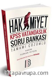 2019 KPSS Hakimiyet Vatandaşlık Tamamı Çözümlü Soru Bankası