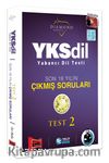YKSDİL Yabancı Dil Testi Son 18 Yılın Çıkmış Soruları Test 2