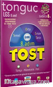 LGS 8. Sınıf Tost 8. Adım (Türkçe, Matematik, Fen Bilimleri)
