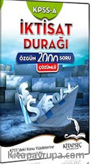 KPSS A İktisat Durağı Özgün 2000 Soru Çözümlü