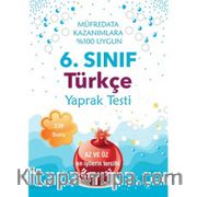 6. Sınıf Türkçe Yaprak Test