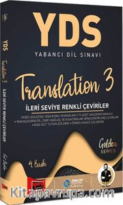 YDS Translation 3 İleri Seviye Renkli Çeviriler