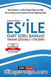 Dört Kalem ES’İLE ÖABT Din Kültürü ve Ahlak Bilgisi Çözümlü Soru Bankası 