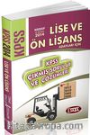 2014 KPSS Lise ve Önlisans Çıkmış Sorular ve Çözümleri
