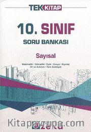 10.Sınıf Sayısal Soru Bankası Tek Kitap