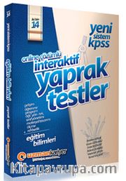 2014 Yeni Sistem KPSS Eğitim Bilimleri Online Çözümlü İnteraktif Yaprak Testler