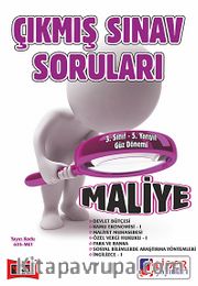 AÖF 3. Sınıf Güz Dönemi 5. Yarıyıl Maliye Çıkmış Sınav Soruları (Kod:AF-635-MLY)