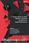 Sosyal, Beşeri ve İdari Bilimler Alanında Araştırma ve Değerlendirmeler Cilt 1