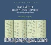 1835 Tarihli Rize Nüfus Defteri <br /> Metin ve Değerlendirme
