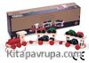 Montessori Ahşap Zeka Oyunları / w-Car Train