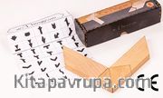 Montessori Ahşap Zeka Oyunları / w-Thingram / T Tangram