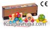 Montessori Ahşap Zeka Oyunları / w-Twirl Train