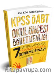 ÖABT Okul Öncesi Öğretmenliği 7 Fasikül Fasikül Deneme Sınavı 