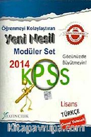 2014 KPSS Genel Yetenek - Türkçe Öğrenmeyi Kolaylaştıran Yeni Nesil Modüler Set