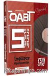 ÖABT İngilizce (75 Soruluk) Çözümlü 5 Deneme Performans Serisi - Yeni Sistem