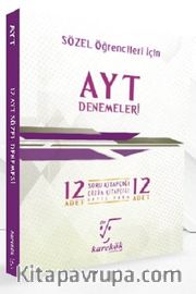 AYT Denemeleri 12 Adet (Sözel Öğrencileri İçin)