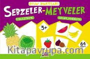 Sebzeler-Meyveler (Eşleştirme-Gruplandırma) Oyun Kartları