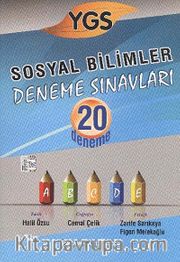 YGS Sosyal Bilimler Deneme Sınavları 20 Deneme