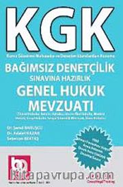 KGK Bağımsız Denetçilik Sınavına Hazırlık Genel Hukuk Mevzuatı
