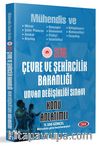Çevre ve Şehircilik Bakanlığı Unvan Değişikliği Mühendis Sınav Gurubu Konu Anlatımlı