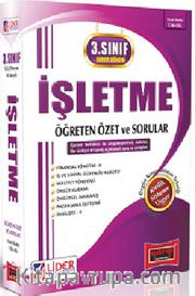 AÖF İşletme 3. Sınıf Bahar Dönemi (6. Yarıyıl) Öğreten Özet ve Sorular (AF-136-ISL)