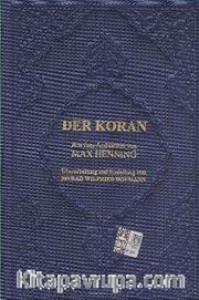 Der Koran Almanca Kur'an-ı Kerim Meali (Metinsiz Büyük Boy Ciltli)