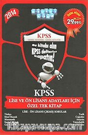 2014 KPSS Lise ve Ön Lisans Adayları İçin Özel Tek Kitap