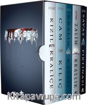 Kızıl Kraliçe Serisi Ciltli  Kutulu Özel Set (5 Kitap)