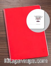 Bookinzi Okul Defteri -  80gr 70 yaprak A4 Spiralli - Mektuplu Defter