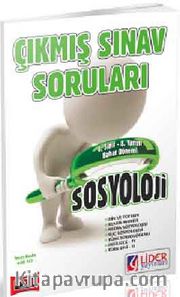AÖF 4. Sınıf Bahar Dönemi (8. Yarıyıl) Sosyoloji Çıkmış Sınav Soruları (AF-648-SO)