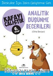 Analitik Düşünme Becerileri / Kafayı Çalıştır 6. Kitap (Orta Seviye)