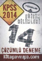 2014 KPSS Eğitim Bilimleri 14 Çözümlü Deneme