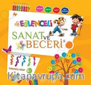 Eğlenceli Sanat ve Beceri Turuncu Kitap 6 Yaş