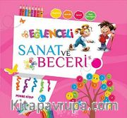Eğlenceli Sanat ve Beceri Pembe Kitap 6 Yaş