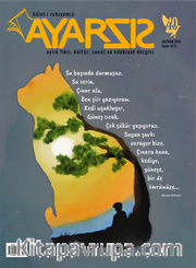 Ayarsız Aylık Fikir Kültür Sanat ve Edebiyat Dergisi Sayı:40 Haziran 2019