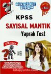 2014 KPSS Sayısal Mantık Yaprak Test