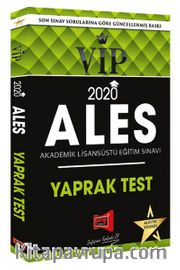 2020 ALES VIP Yaprak Test
