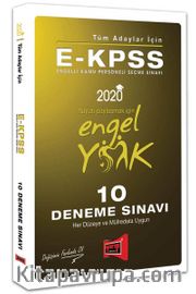 2020 E-KPSS Tüm Adaylar İçin 10 Deneme Sınavı