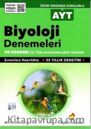 AYT Biyoloji 30'lu Deneme Tamamı Video Çözümlü